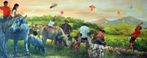 Kite Museum painting 1
