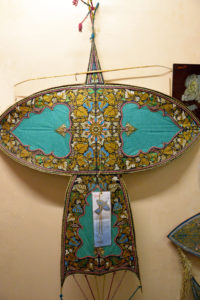 Kite Museum display tapestry art