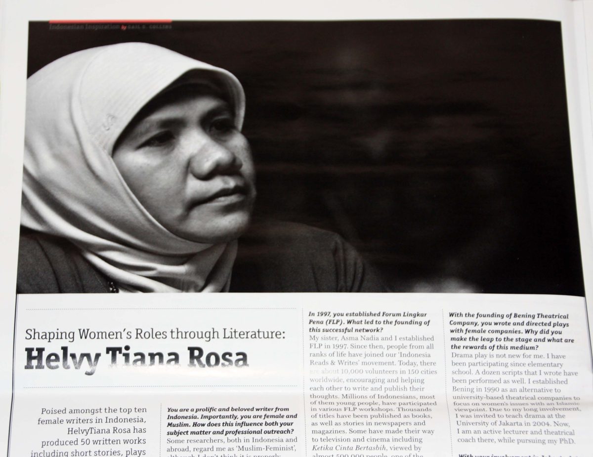 Shaping Women’s Roles through Literature:  Helvy Tiana Rosa